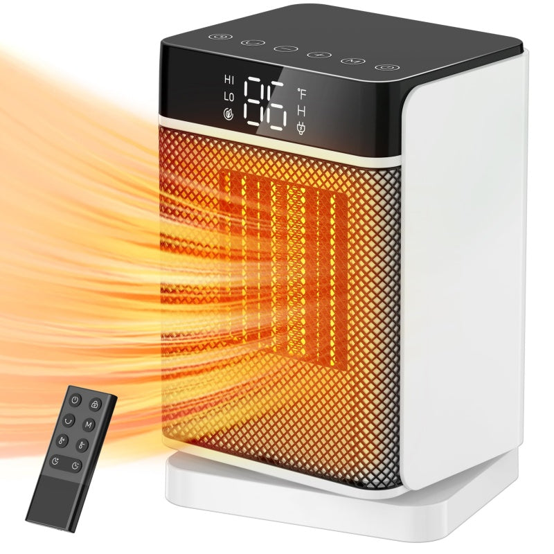 Draagbare Kachels Voor Veiligheidsverwarming Voor Kamer Thuis Kantoor Met Afstandsbediening