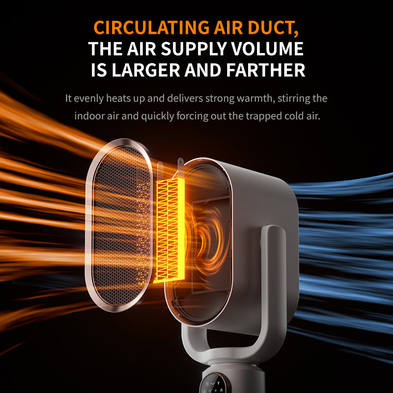 Hoge Kwaliteit Ventilator Kachel Eenvoudig Te Dragen Luchtverhitter Elektrische Kachel Mini Ruimte Huishouden